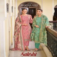 SAKSHI VOL 1 BY MUMTAZ ARTS LAWN HIT DESIGN UNSTITCH PAKISTANI SUIT FOR WOMENS