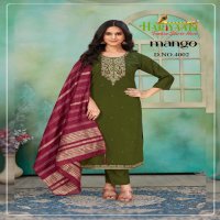 HARIYAALI LAUNCH MANGO VOL 1 FULLY STITCH STYLISH LOOK COMBO SALWAR KAMEEZ