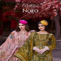 BELLIZA DESIGNER NAIRA VOL 109 COTTON MODEL PAKISTANI SUIT FOR WOMENS