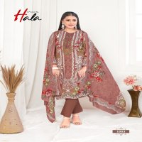 HALA PRESENT AAYAT VOL-1 WHOLESALE PREMIUM SOFT COTTON DIGITAL PRINT WITH EMBROIDERY WORK TRENDY PAKISTANI DRESS MATERIAL