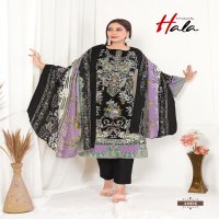 HALA PRESENT AAYAT VOL-1 WHOLESALE PREMIUM SOFT COTTON DIGITAL PRINT WITH EMBROIDERY WORK TRENDY PAKISTANI DRESS MATERIAL