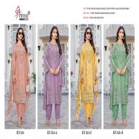 SHREE FABS KT-224 WHOLESALE PURE VISCOSE MUSLIN WITH DIGITAL PRINT STYLIST LOOK PAKISTANI SUITS