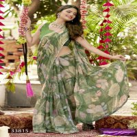 VALLABHI PRINTS PRESENT SIMONA VOL 12 GEORGETTE FLORAL STYLISH SAREE