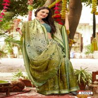 VALLABHI PRINTS PRESENT SHRIDHA VOL 10 GEORGETTE FLORAL PRINT SOFT SAREE