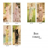 Jihan Taskeen Vol-3 Wholesale Cotton With Self Embroidery Pakistani Style Suits