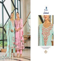 SARGAM SUHANI WHOLESALE PURE LILEN DIGITAL PRINT WITH ELEGANT EMBROIDERY WORK FANCY SALWAR SUITS