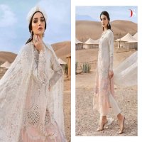 DEEPSY MARIA B PREMIUM EBROIDERED 25 WHOLESALE PURE COTTON WITH HEAVY SELF EMBROIDERY FANCY PAKISTANI SUITS