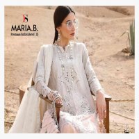 DEEPSY MARIA B PREMIUM EBROIDERED 25 WHOLESALE PURE COTTON WITH HEAVY SELF EMBROIDERY FANCY PAKISTANI SUITS