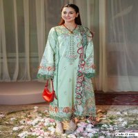 JADE OMBRE INTEZAR WHOLESALE PURE PREMIUM COTTON TRENDY UNSTITCHED PAKISTANI SUITS