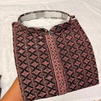 VESHBUSHA VOL 1 BY AR EXPORTS RAYON SHIFFLLI WORK READYMADE STYLISH MENS KURTA