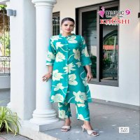 KHUSHI VOL 2 BY MYSTIC 9 HEAVY VICOUSE READYMADE KURTI WITH PANT
