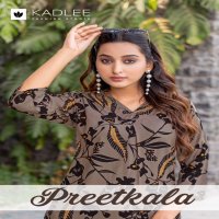 PREETKALA BY KADLEE RAYON FULLY STITCH UNIQUE DESIGN CO-ORD SETS