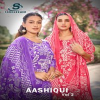 ASHIQUI VOL 2 BY SANKHESWER LATEST ETHNIC KURTI WITH PANT AND DUPATTA