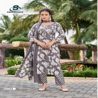 ASHIQUI VOL 2 BY SANKHESWER LATEST ETHNIC KURTI WITH PANT AND DUPATTA