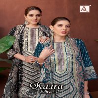ALOK KAARA VOL-2 WHOLESALE PURE ZAM COTTON FANCY PRINT WITH HAND WORK STYLIST LOOK SALWAR KAMEEZ