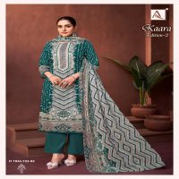 ALOK KAARA VOL-2 WHOLESALE PURE ZAM COTTON FANCY PRINT WITH HAND WORK STYLIST LOOK SALWAR KAMEEZ