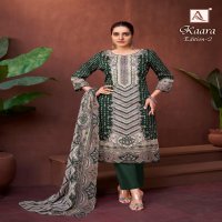 ALOK KAARA VOL-2 WHOLESALE PURE ZAM COTTON FANCY PRINT WITH HAND WORK STYLIST LOOK SALWAR KAMEEZ