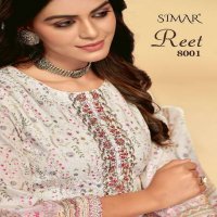 GLOSSY SIMAR REET WHOLESALE COTTON DIGITAL PRINT WITH EMBROIDERY WORK CLASSIC STYLE SUITS