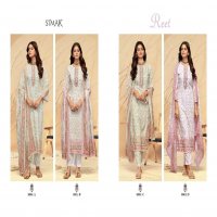 GLOSSY SIMAR REET WHOLESALE COTTON DIGITAL PRINT WITH EMBROIDERY WORK CLASSIC STYLE SUITS