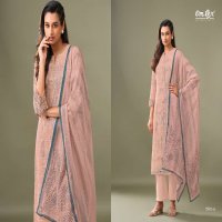 OMTEX PRESENT STYLUXE WHOLESALE LINEN COTTON CHECKS DIGITAL PRINT WITH EMBROIDERY WORK TRENDY SALWAR SUITS