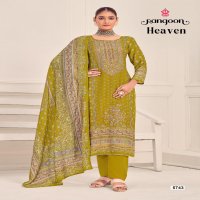 RANGOON PRESENTS HEAVEN NET WORK TOP BOTTOM AND DUPATTA SET