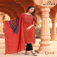 MITTOO LAUNCH HEAVY RAYON COLORDROP INDIAN SUITS