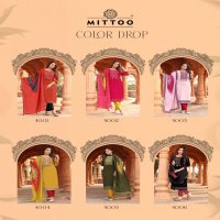 MITTOO LAUNCH HEAVY RAYON COLORDROP INDIAN SUITS