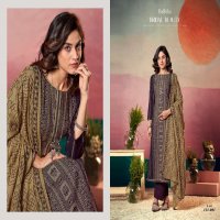AZARA RADHIKA FAHION BLACK BERRY VOL 17 FANCY PRINT WITH EMBROIDERY WORK SUITS