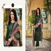 BELLIZA PRESENT ZARQASH VOL-5 WHOLESALE PURE HEAVY JAM WITH HEAVY EMBROIDERY PRETTY DRESS MATERIAL