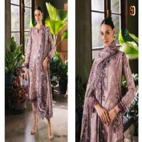 SHRADDHA JADE URBANE VOL-1 WHOLESALE LAWN COTTON PRINTED WITH EMBROIDERY PATCH STYLIST PAKISTANI SUITS