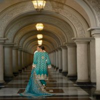 THE HERMITAGE MARRAKESH DALIY WEAR PAKISTANI PRINT LADIES SUIT