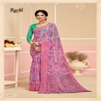 RUCHI SAREES RAGAA GEORGETTE 17 SOFT PRINTED SAREES COLLECTION