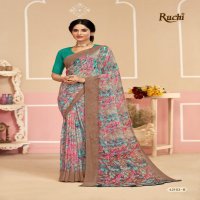 RUCHI SAREES RAGAA GEORGETTE 17 SOFT PRINTED SAREES COLLECTION