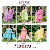 OSSM MANTRA VOL 2 PURE COTTON 3PCS BIG SIZE READYMADE SETS