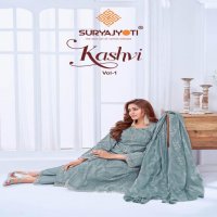 SURYAJYOTI KASHVI VOL 1 CAMBRIC COTTON PRINTED REGULAR UNSTITCHED SUITS