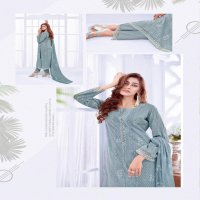 SURYAJYOTI KASHVI VOL 1 CAMBRIC COTTON PRINTED REGULAR UNSTITCHED SUITS