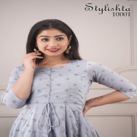 STYLISHTA SUMMER DRESS PURE MUSLIN HOUSEWEAR WOMEN LONG DRESS