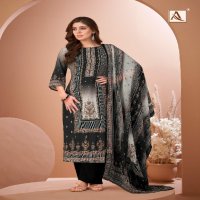 ALOK SUITS BLACK MIRROR WHOLESALE PURE VISCOSE MASLIN DIGITAL PRINT WITH HAND WORK CLASSIC PAKISTANI SUITS