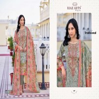 MUSAFIR VOL 26 BY RIAZ ARTS PAKISTANI PURE LAWN CAMBRIC DESIGNER DRESS