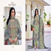 MUSAFIR VOL 26 BY RIAZ ARTS PAKISTANI PURE LAWN CAMBRIC DESIGNER DRESS