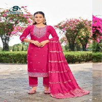 SANKHESWER SOFIYA VOL-1 WHOLESALE ROMAN SILK READYMADE FANCY SALWAR SUITS