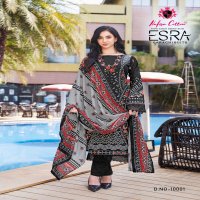 NAFISA COTTON ESRA KARACHI SUITS VOL 10 PAKISTANI CASUAL WEAR UNSTITCH SALAWAR KAMEEZ