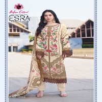 NAFISA COTTON ESRA KARACHI SUITS VOL 10 PAKISTANI CASUAL WEAR UNSTITCH SALAWAR KAMEEZ