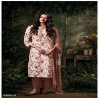 GANGA EMERA S3582 WHOLESALE PREMIUM COTTON PRINTED WITH EMBROIDERY WOK CLASSY SALWAR SUITS