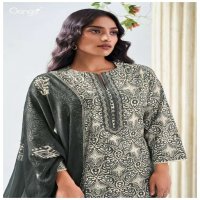 GANGA PRESENT S3599 WHOLESALE UNIQUE COLOR COMBINATION COTTON PRINTED WITH WORK DESIGNER SUITS