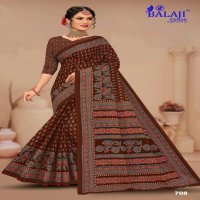 AJARK MASLEEN VOL 7 BY BALAJI COTTON UNIQUE STYLE COTTON SAREE