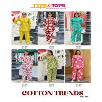 COTTON TRENDS VOL 2 BY TIPS AND TOPS TRENDY STITCHED CO-ORD SET FOR WOMEN