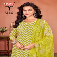 TESLA 3305 BY BIPSON PRINT UNSTITCHED 3PCS CASUAL DRESS SET
