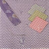 TESLA 3304 BY BIPSON PRINT UNSTITCHED 3PCS TRENDY DRESS SET