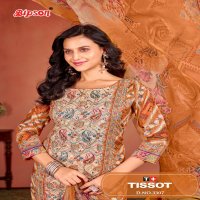 TISSOT 3307 BY BIPSON PRINT SWEET UNSTITCHED 3PCS DRESS MATERIAL